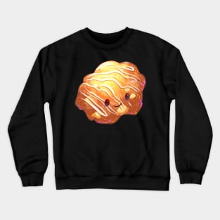 Happy Apple Fritter Donut Crewneck Sweatshirt